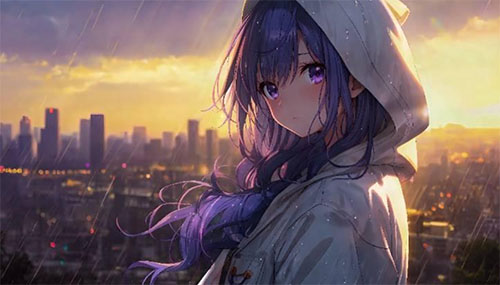 雨润千回的天空