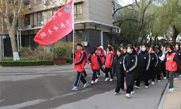 教师教育学院带领跃华职业中专至我校参观学习